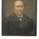 Antique Painting Portrait of a Man Signed Early 20th Century