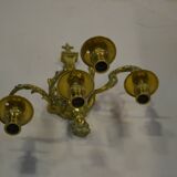 Appliques en bronze style Louis XV avec des cariatides