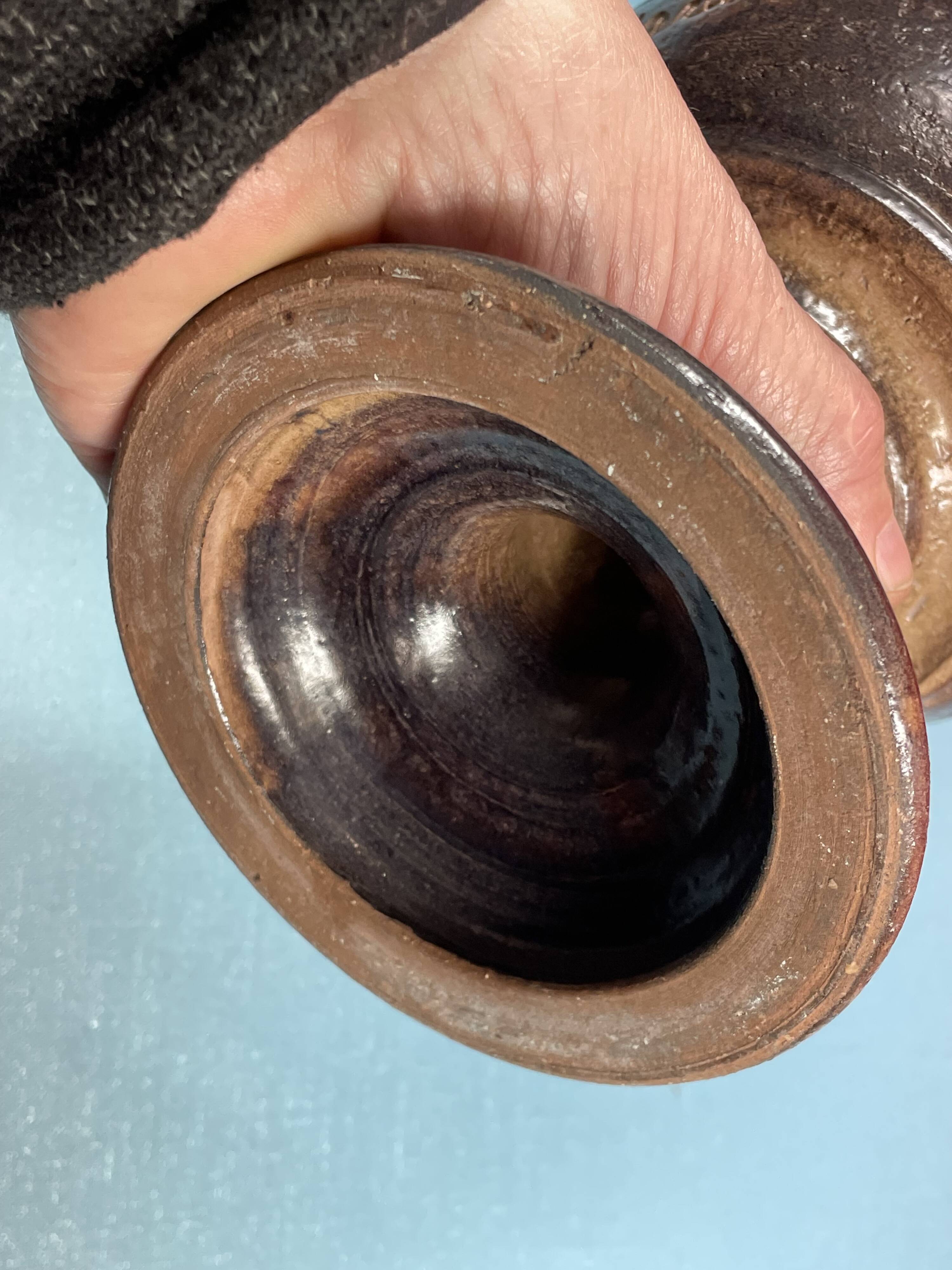 Large Vase signed Jean Marais - 30 cm - Vallauris ceramics, Circa 1960