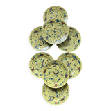 8 assiettes en porcelaine chinoise polychrome - TBE - années 50