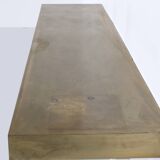 Large brass console, Italy - 1960s