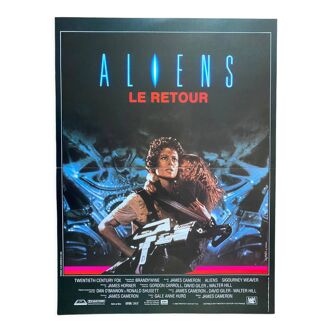 Affiche cinéma originale "Aliens le retour" Sigourney Weaver 40x60cm 1986