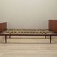 Lit en teck, design danois, années 1960, designer : Hans J. Wegner, fabricant : Getama