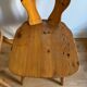 Chairs made of solid pine
