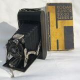 old KODAK junior six-20 series II camera with original box