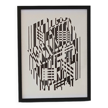 Victor Vasarely after AFA 1955