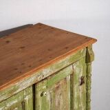 Antique chest of drawers with green patina (c.1920) #59