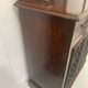 19th century Empire style mahogany serving trolley