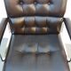 Fauteuil de bureau italien vintage 1980