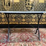 Marble top bistro table