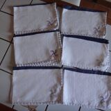 6 old Basque towels