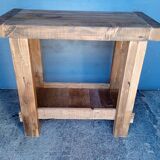 Solid wood worktable