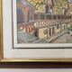 Tableau Ink and pastel - Beaune Hotel Dieu - E Poinet