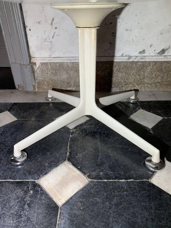 Pair of swivel "Tulip" chairs, 1960, MAURICE BURKE for ARKANA