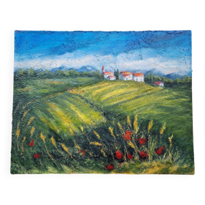 Tableau paysage bucolique