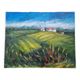 Tableau paysage bucolique