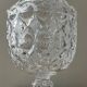 Vintage Crystal Pedestal Jewelry Box
