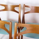 Set Of 6 Dining Chairs Model CH29P By Hans J. Wegner Made By Carl Hansen & Søn From 1950s