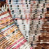 Moroccan Berber vintage hallway rug 336 x 75 cm