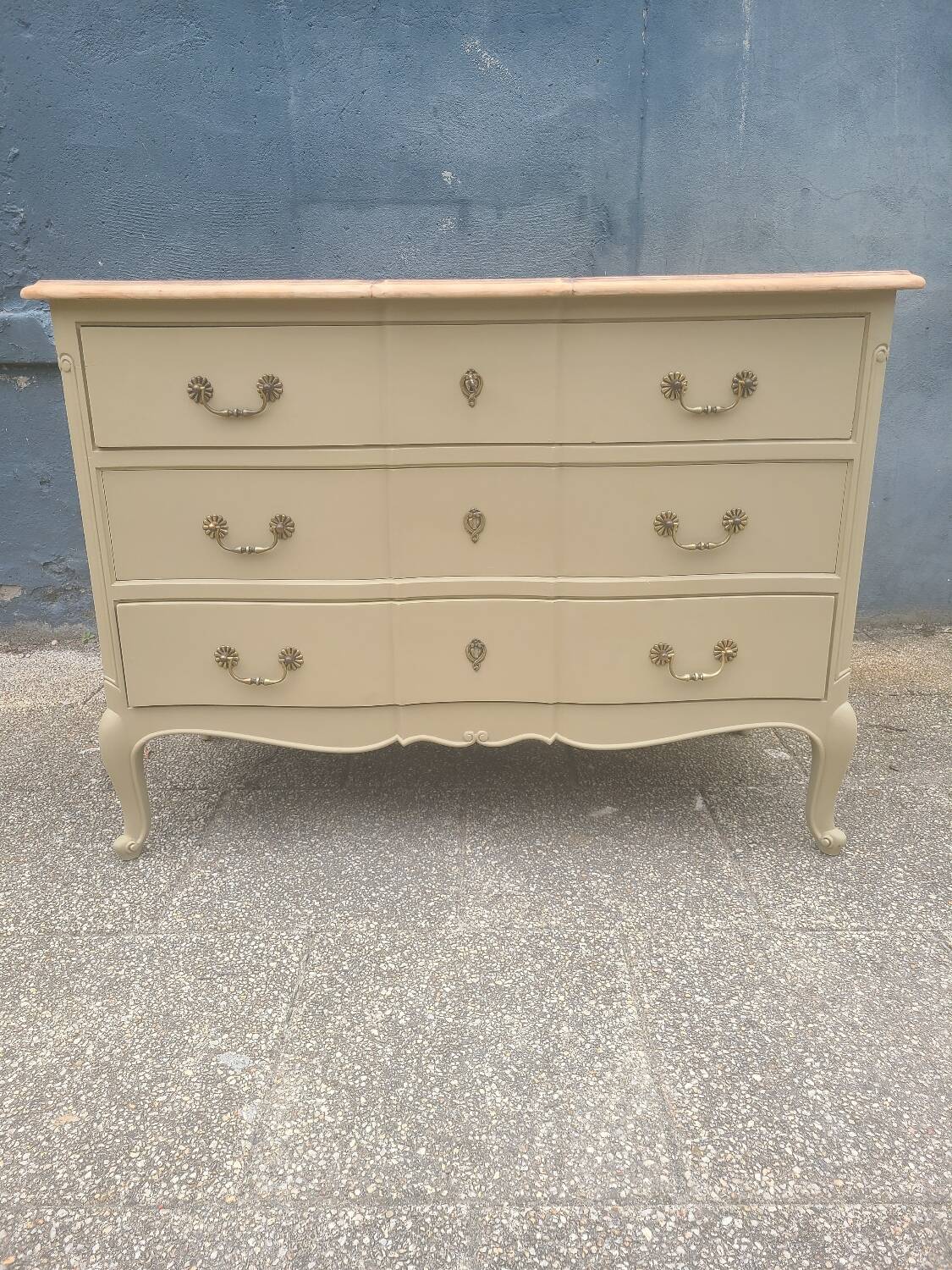 Renovated crossbow chest of drawers