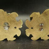 Pair of hooks style Rocaille / Rococo / Baroque