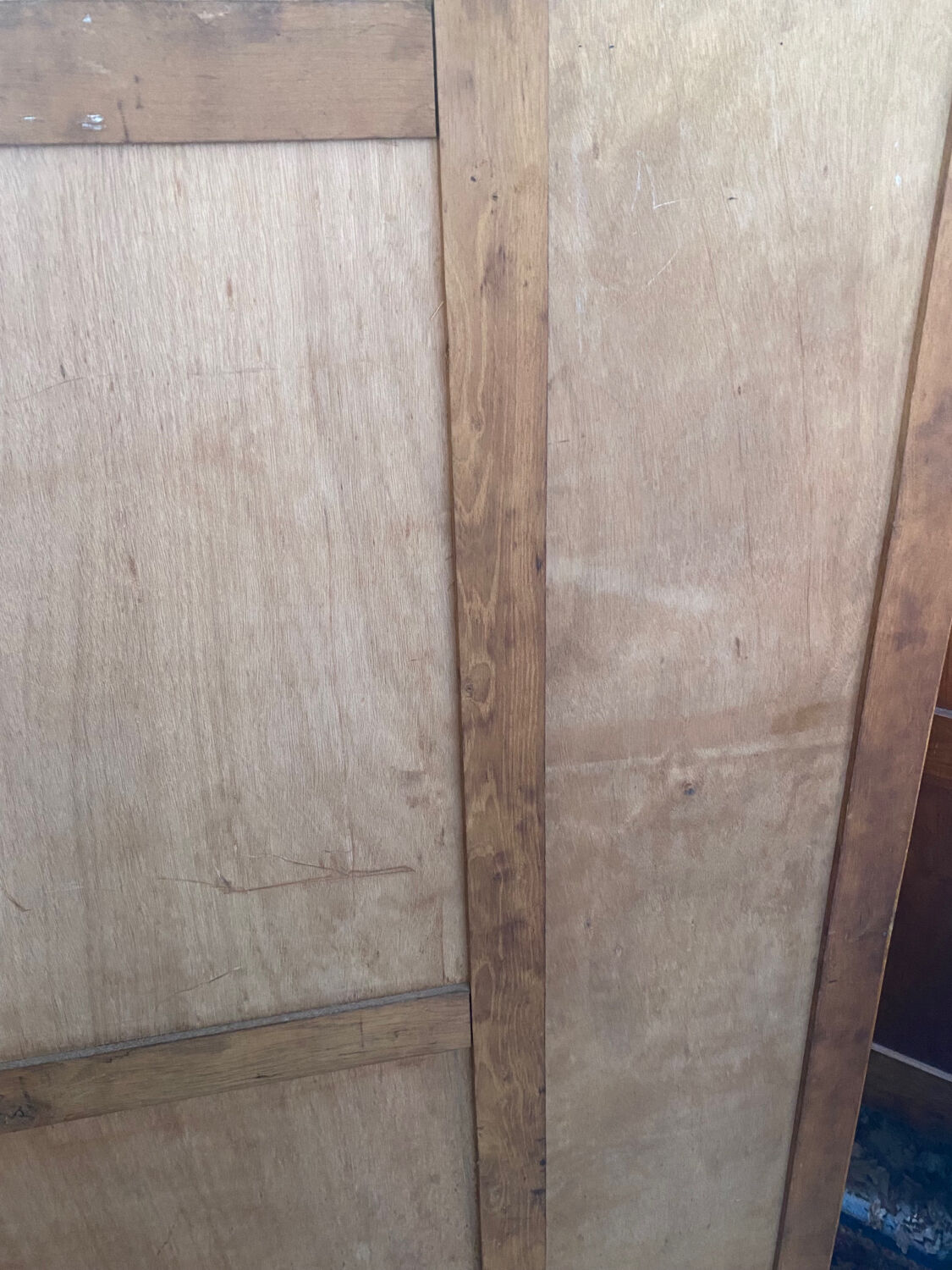 Wardrobe wardrobe two sliding doors 50's