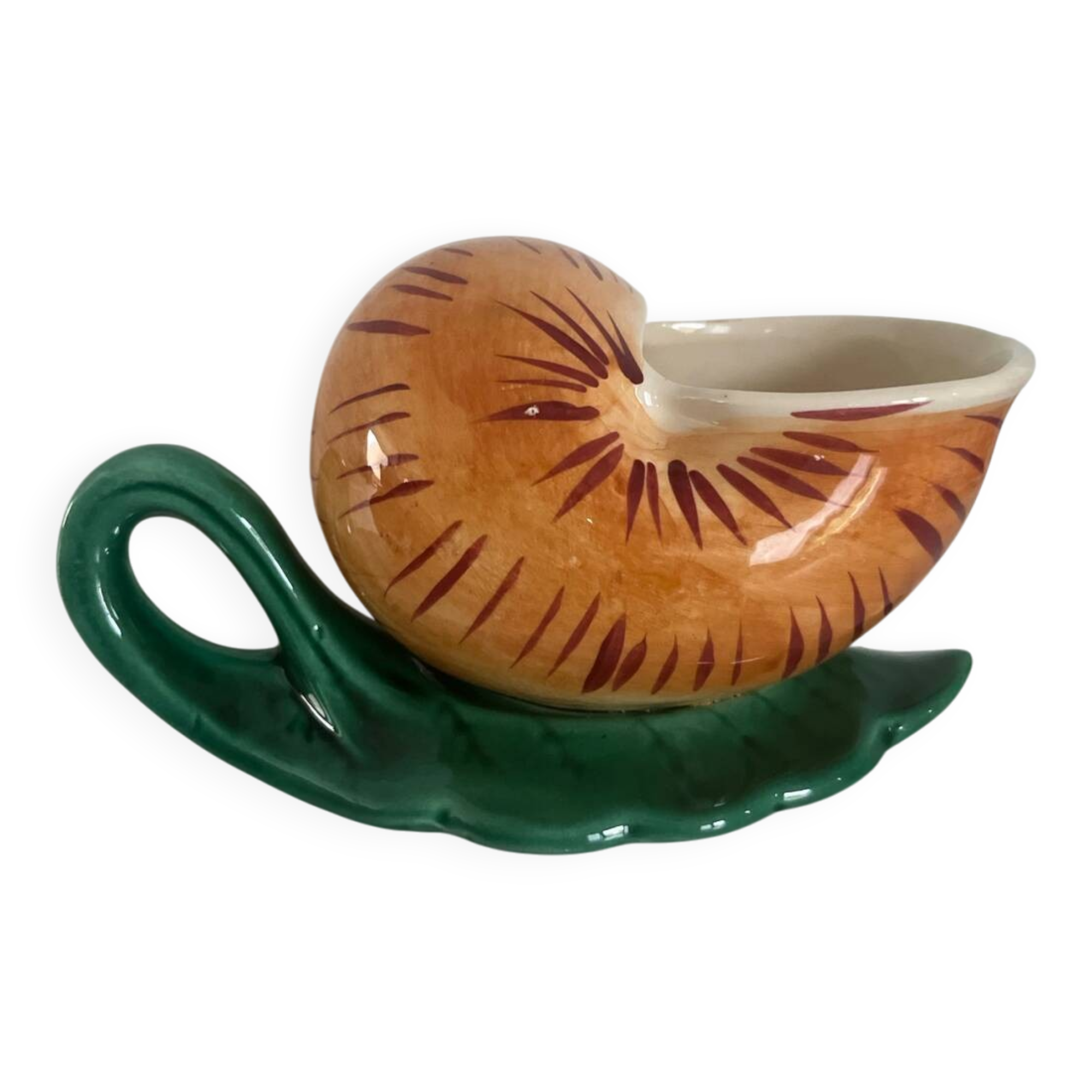 Saucière barbotine escargot