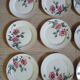 12 antique flat plates + HBCM soup tureen