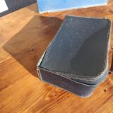 Set of 3 old cardboard suitcases