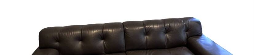 Roche Bobois Blogger Leather Sofa