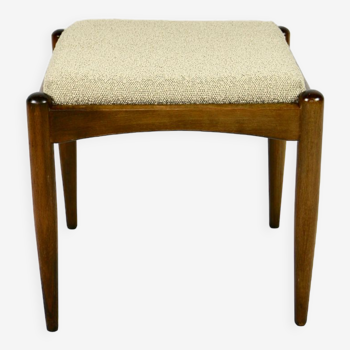 Vintage beige stool by Homa, 1970s