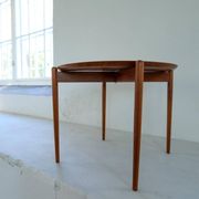Mid-century modern teak side table/tray Sweden 1960s