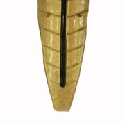 Pair of Green Murano Glass Leaf Wall Sconces, Italy 1990s