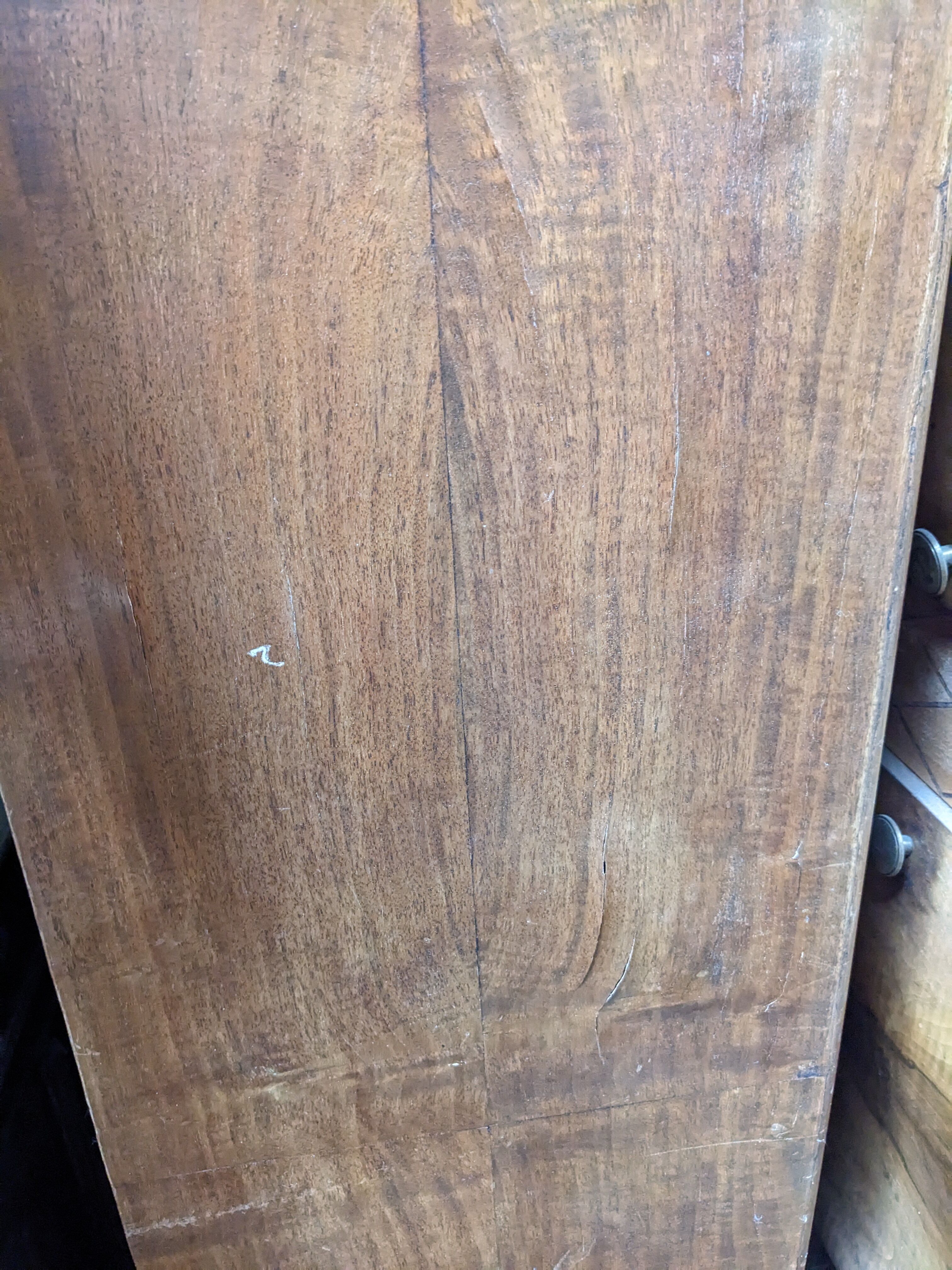 Early twentieth century writing desk with secret cache