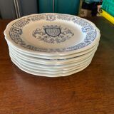 Gien's 7-plate earthenware