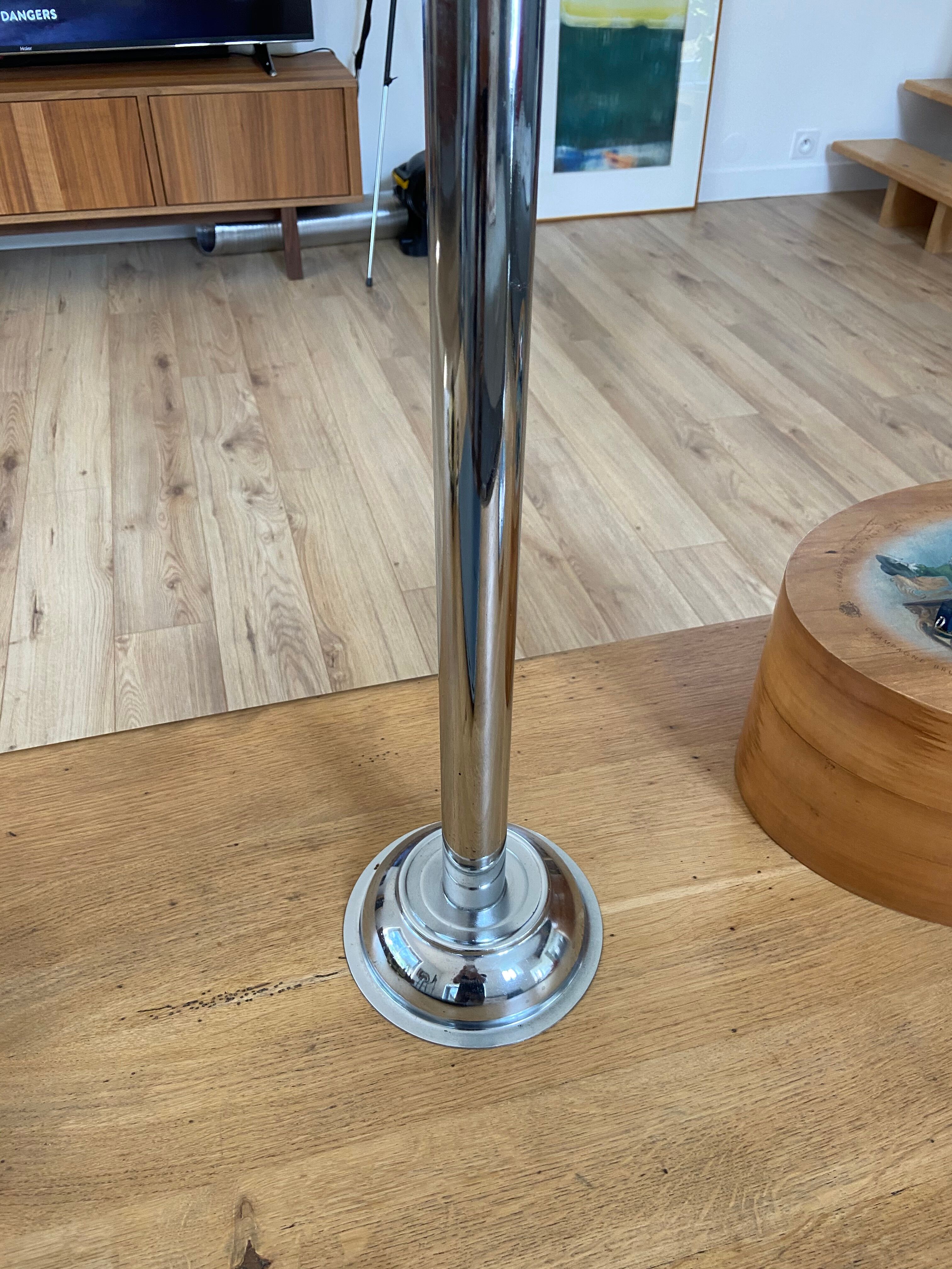 ALU vintage ART DECO pusher ashtray