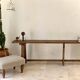 Antique farmhouse bench in solid wood – 19th century
