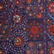 Vintage hand-embroidered tribal tapestry 245x303 cm