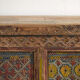 Buffet bas ancien chinois sculpté en sapin à panneaux ornés – Gansu, vers 1930