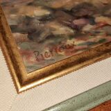 Huile sur toile