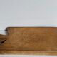 Cutting board in old solid wood