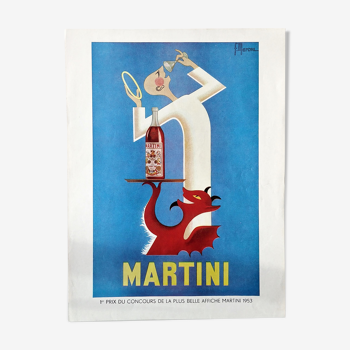 Publicité ancienne Martini