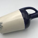 Pichet, carafe en grès cérame émaillé signé dolfi 3/4