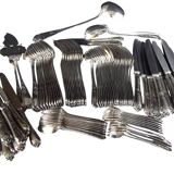 Silver-plated cutlery set - 103 pieces