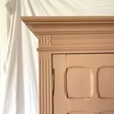 Old pink Parisian wardrobe
