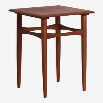 Table d'appoint en teck, Danemark, années 1960