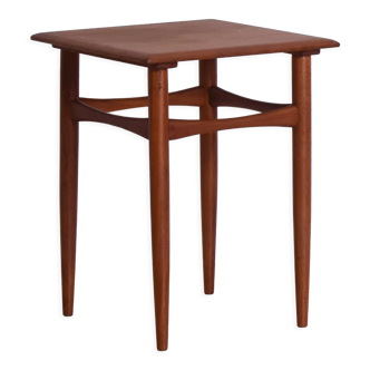 Table d'appoint en teck, Danemark, années 1960