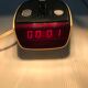 Vintage space age style alarm lamp with articulated arm 60s