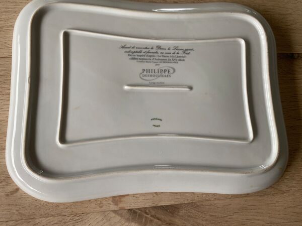Petit plat vide poche créé pour Philippe Deshoulieres