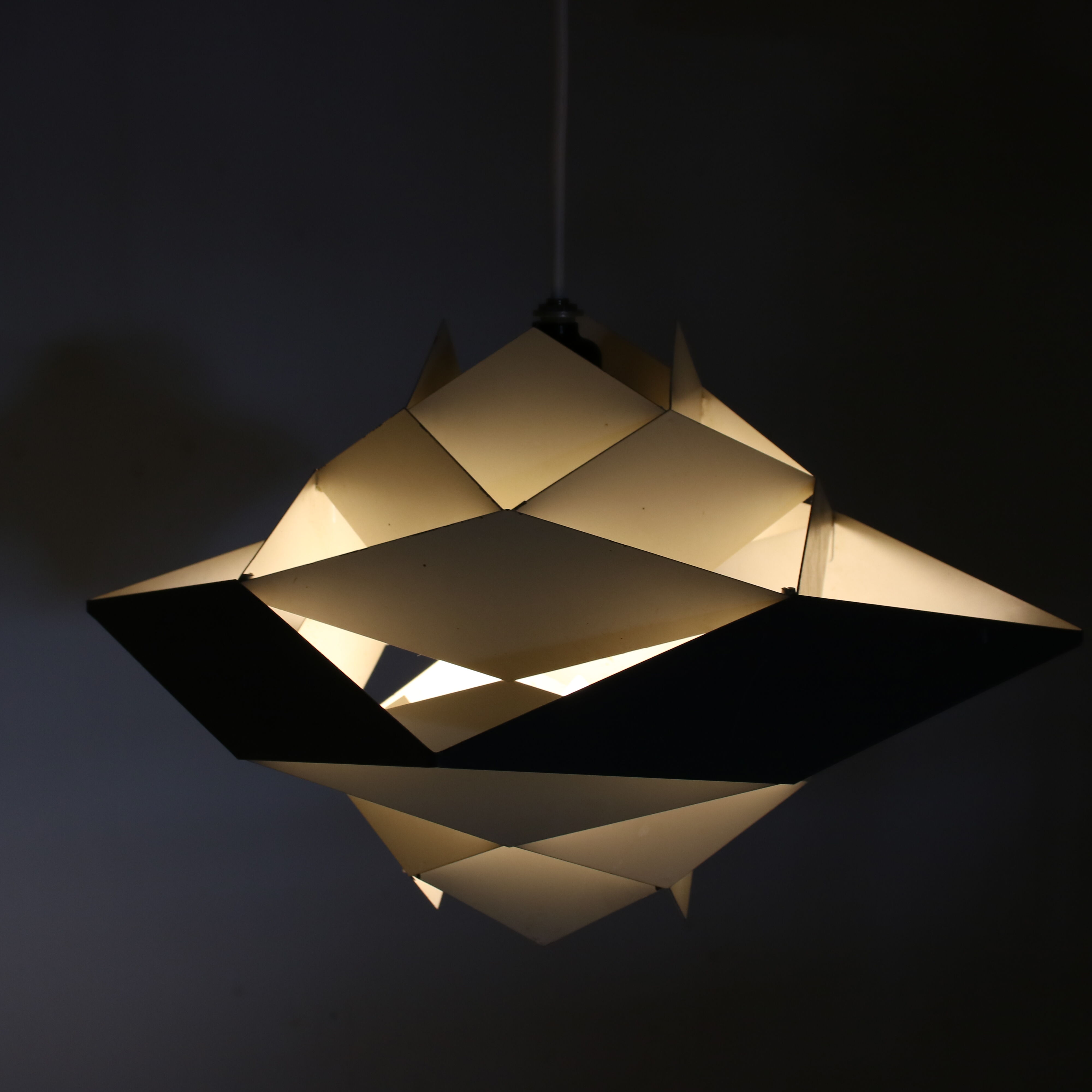 1960s “Symphoni” Hanging lamp by Preben Dahl for Hans Følsgaard A/S, Denmark